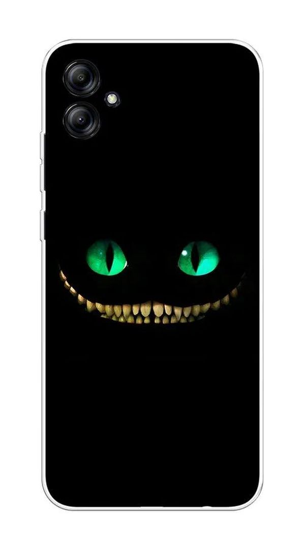 

Чехол Awog на Samsung Galaxy A04 / Самсунг A04 "Зеленоглазый чеширский кот", Разноцветный, 2107050-10