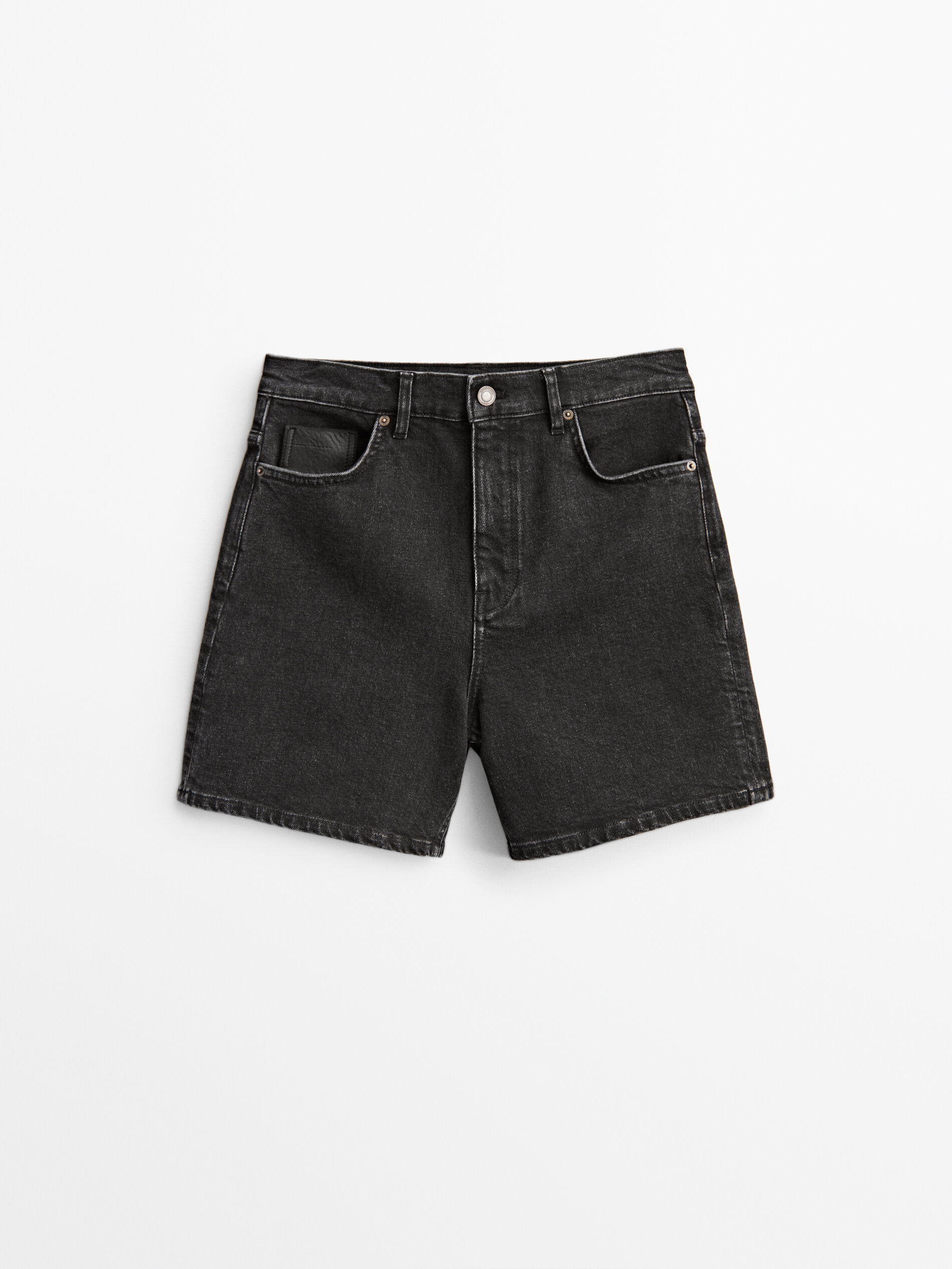 

Шорты женские Massimo Dutti 05003403800 черные 42, 05003403800