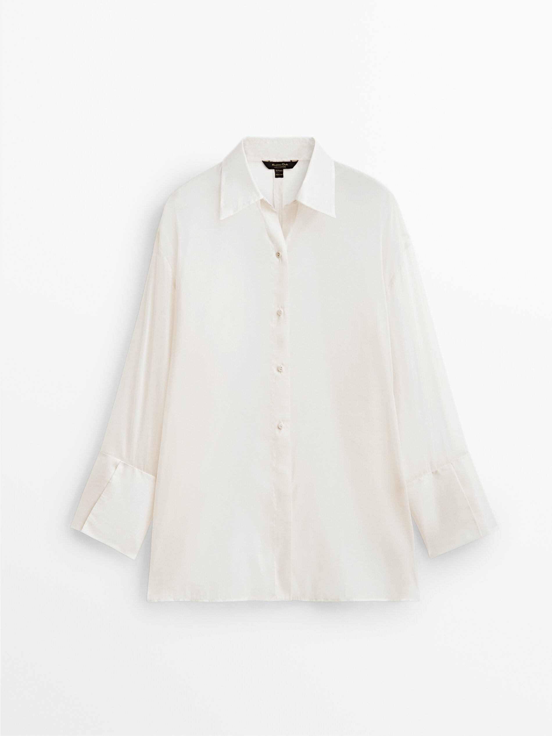 

Блуза женская Massimo Dutti 05153549806 серая XS/S, 05153549806