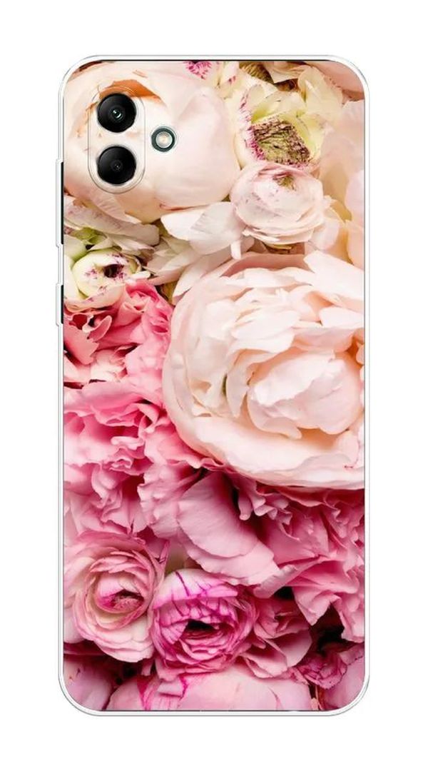 

Чехол Awog на Samsung Galaxy A04 / Самсунг A04 "Пионы яркие", Разноцветный, 2107050-8