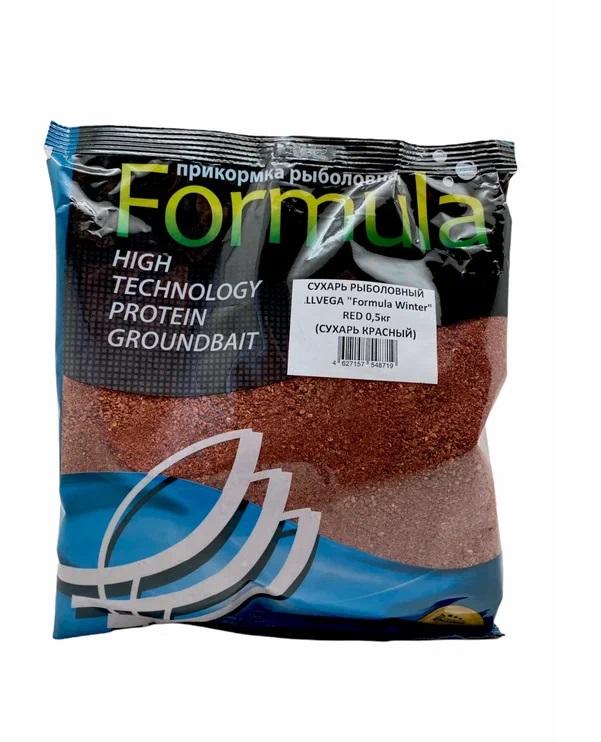 

Сухарь рыболовный Allvega Formula Winter красный сухарь, 500 г, Коричневый