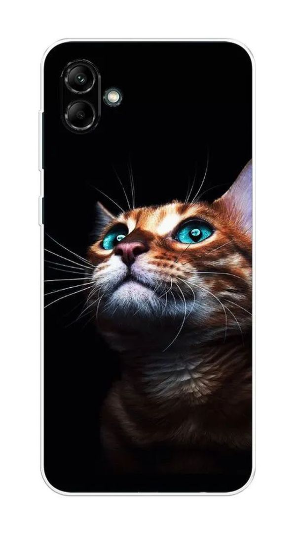 

Чехол Awog на Samsung Galaxy A04 / Самсунг A04 "Мечтательный кот", Разноцветный, 2107050-1