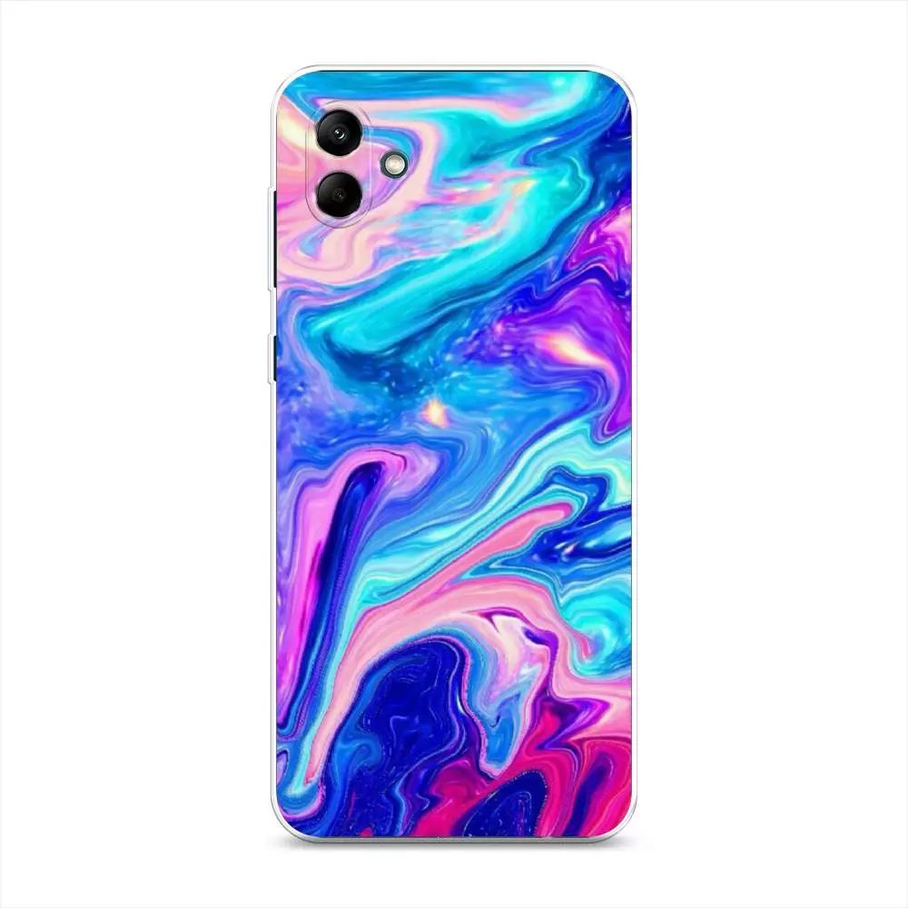

Чехол Awog на Samsung Galaxy A04 / Самсунг A04 "Потеки краски", Разноцветный, 2107050-10