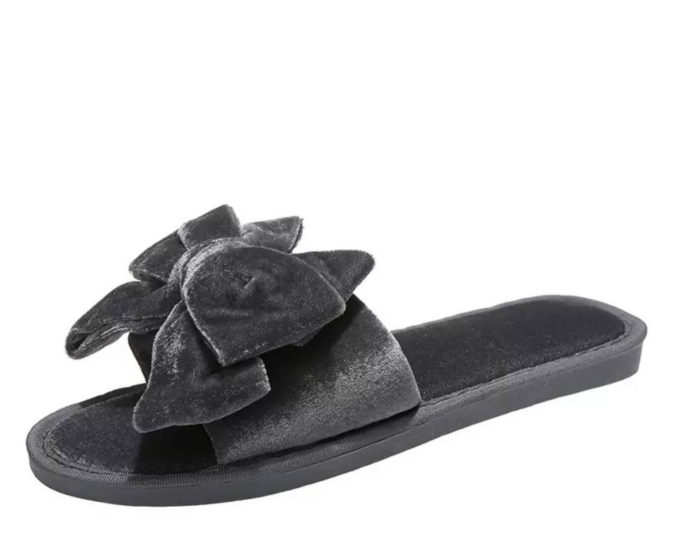 

Домашние тапочки женские LSAOSEE W-027, серые, 40-41, Серый, LSAOSEE W-027