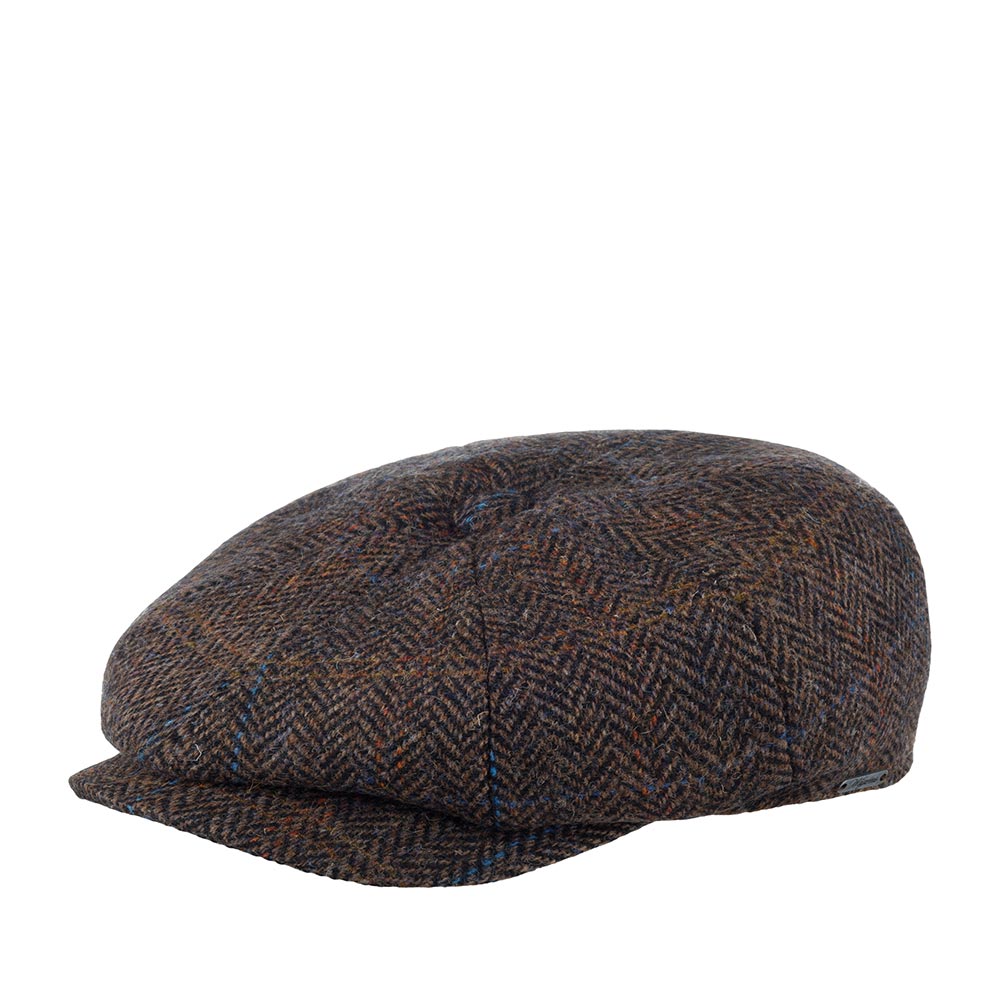 

Кепка восьмиклинка унисекс Wigens 101749 NEWSBOY RETRO CAP темно-коричневая, р.59, Коричневый, 101749 NEWSBOY RETRO CAP