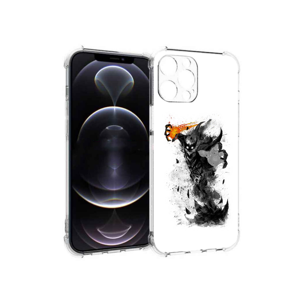 

Чехол MyPads Tocco для Apple iPhone 13 Pro Max nevermore черно белый (PT163170.617.21), Прозрачный, Tocco