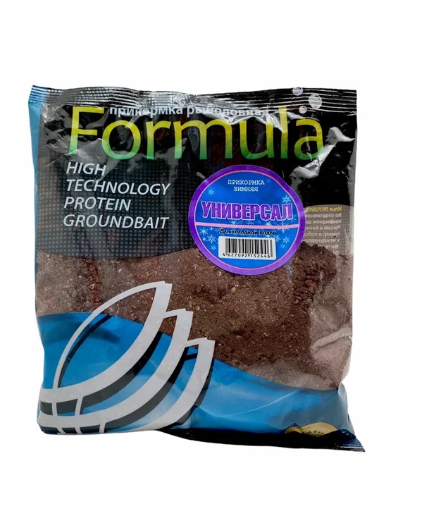 

Прикормка Allvega Formula Winter зимняя, универсальная, 500 г, Коричневый