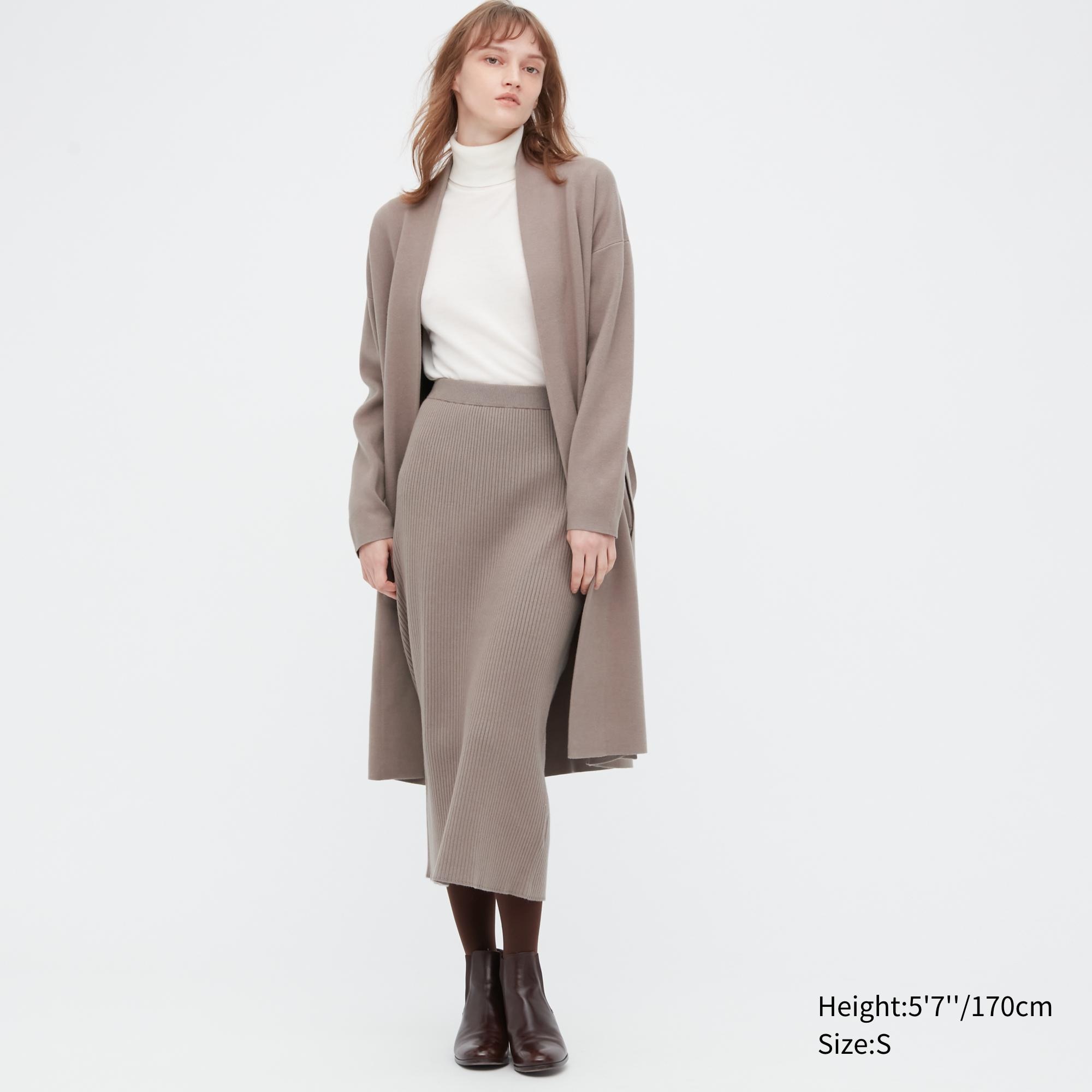 

Юбка женская UNIQLO 455392COL32 бежевая L (доставка из-за рубежа), 455392COL32
