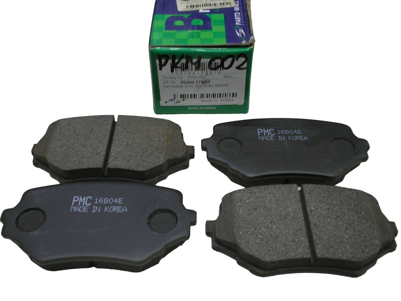 

Колодки торм. передн. PARTS-MALL pkm002
