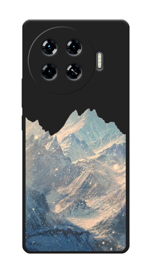 

Чехол Awog на Tecno Spark 20 Pro Plus "Горы арт 2", Серый, 305052-1