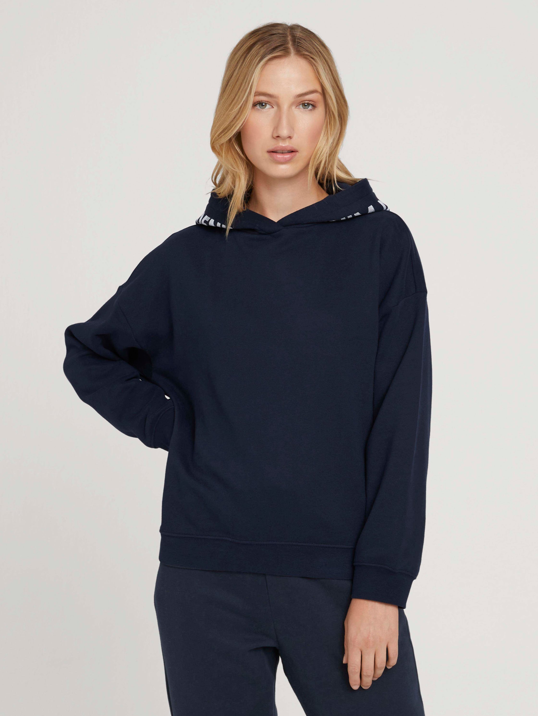 

Толстовка женская TOM TAILOR 1029415 синяя XL, 1029415
