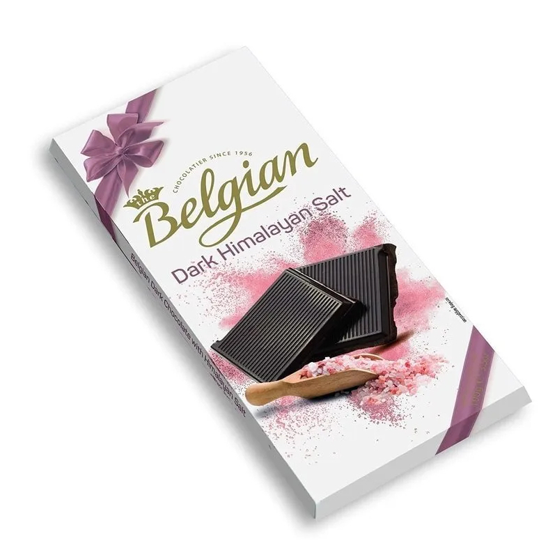 Шоколад Belgian Tradition тёмный, с гималайской солью, 100 г
