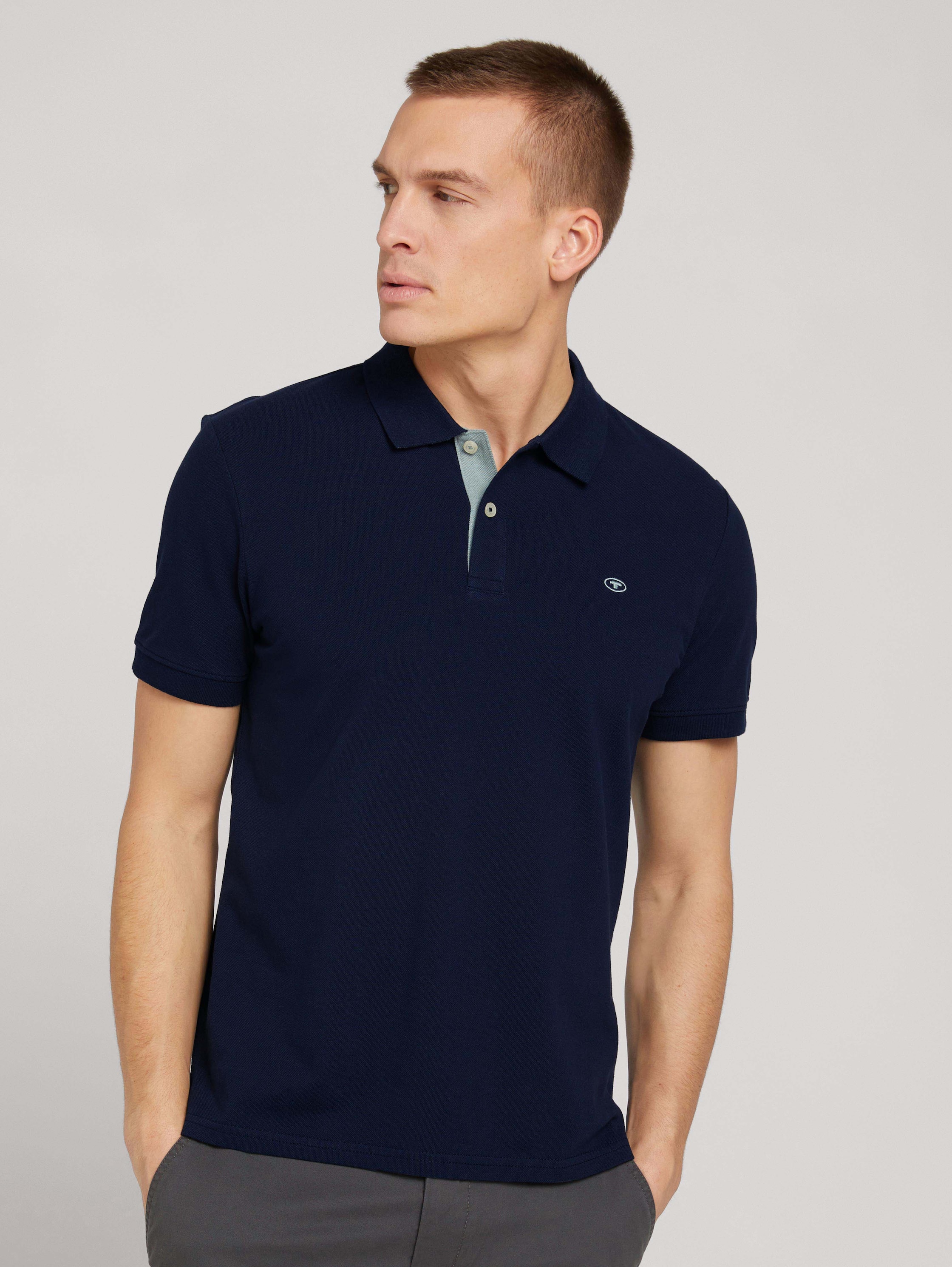 

Футболка мужская TOM TAILOR 1027713 синяя S, Синий, 1027713