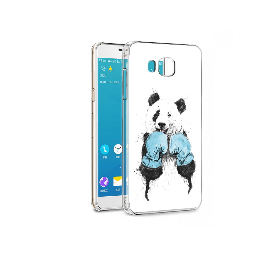 

Чехол MyPads Tocco для Samsung Galaxy C7 Pro панда боксер (PT74619.550.531), Прозрачный, Tocco