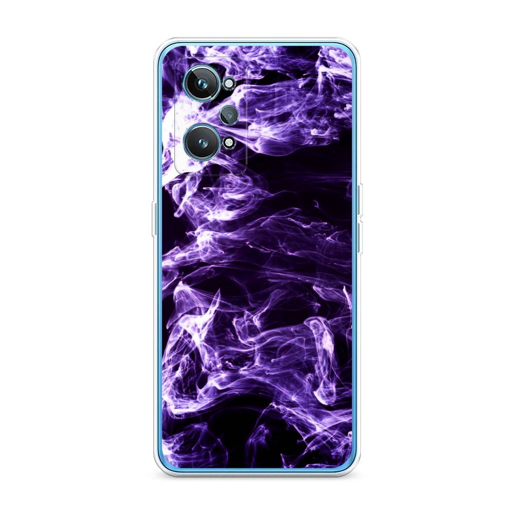 

Чехол на Realme GT 2 "Фиолетовый дым", Фиолетовый;белый;черный, 258550-3