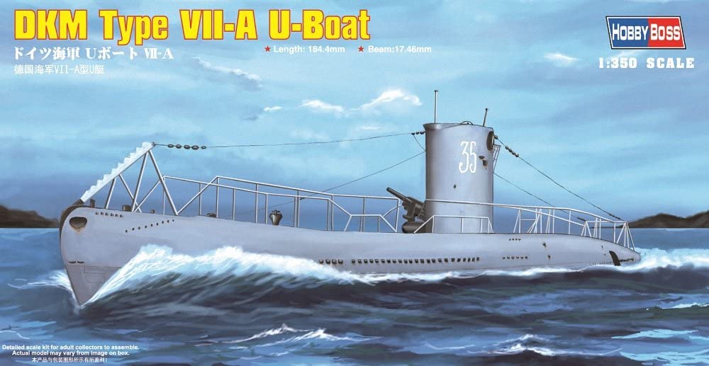 

Сборная модель Hobby Boss 1/350 DKM Navy Type VII-A U-Boat 83503