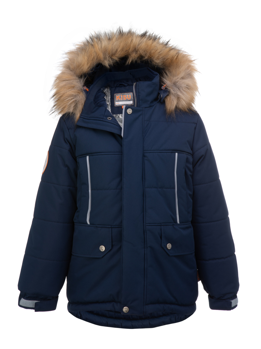 

Куртка детская KISU W22-10301J, 903, размер 122, Синий, W22-10301J