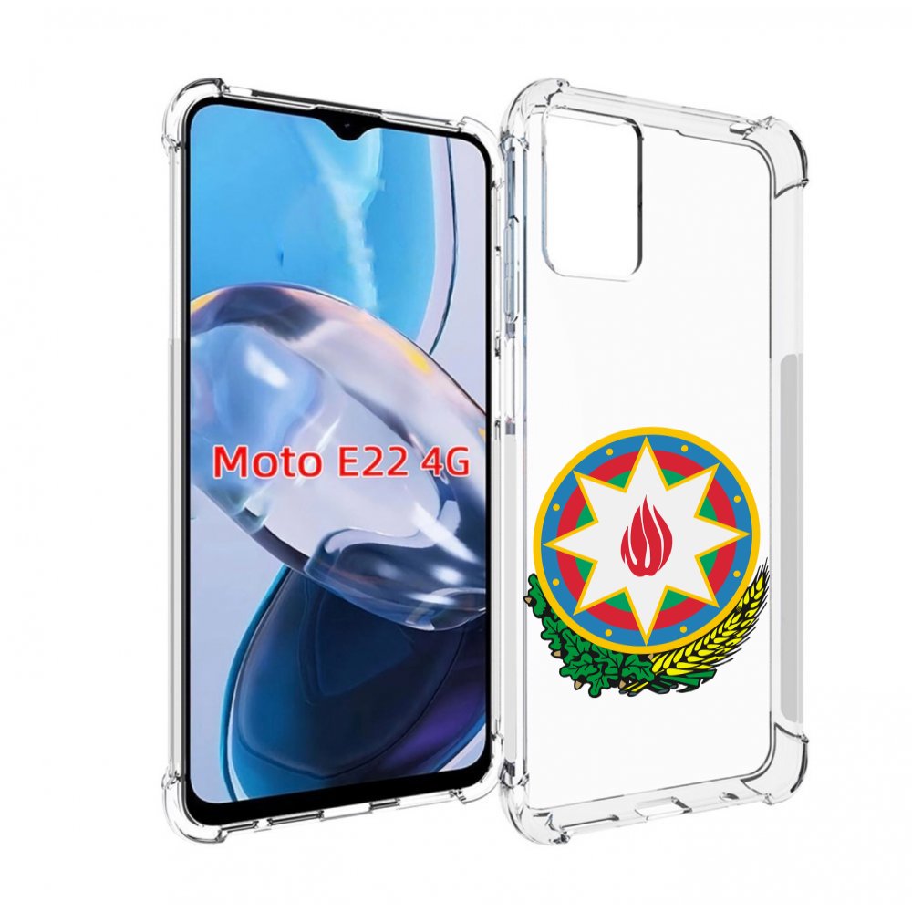 

Чехол MyPads герб-азербаиджан-2 для Motorola Moto E22 4G / E22i 4G, Прозрачный, Tocco