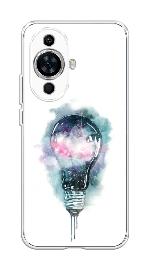 

Чехол на Huawei Nova 11 "Волшебная лампа", Белый;серый, 6121250-4