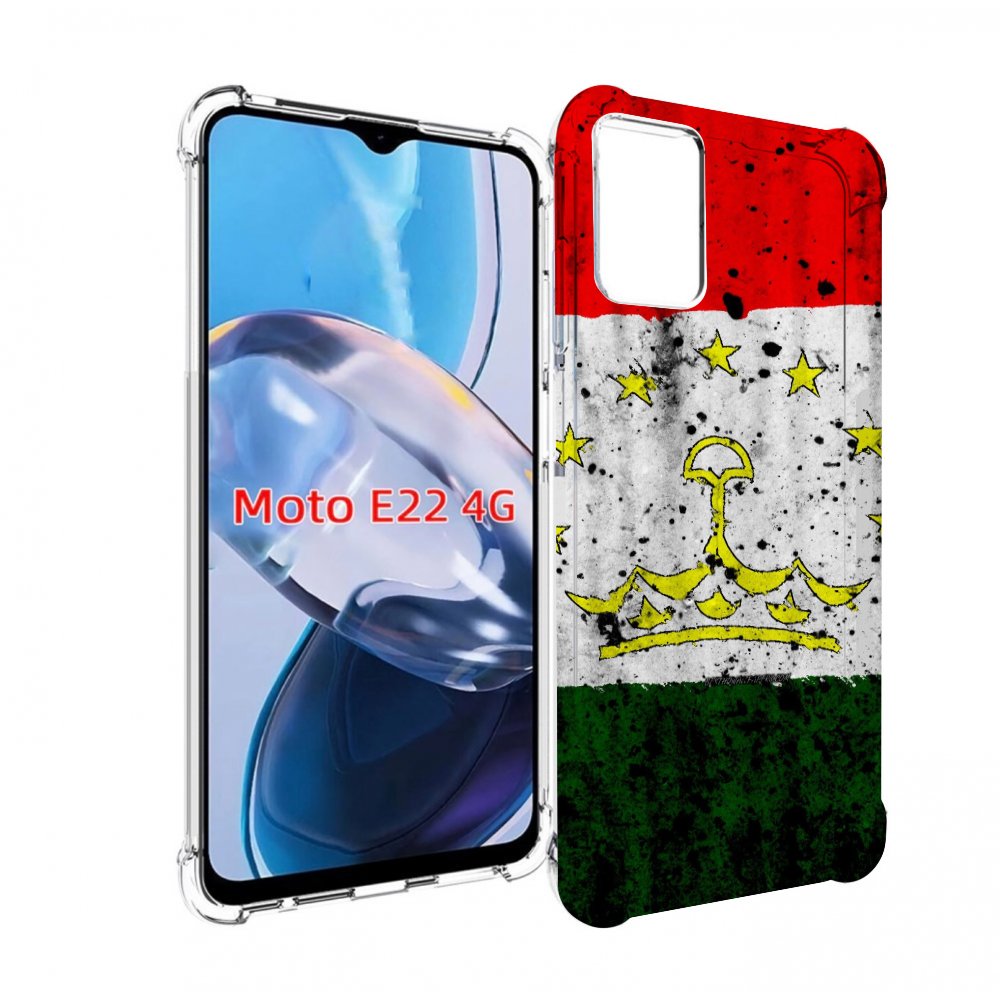 

Чехол MyPads герб флаг таджикистан для Motorola Moto E22 4G / E22i 4G, Прозрачный, Tocco