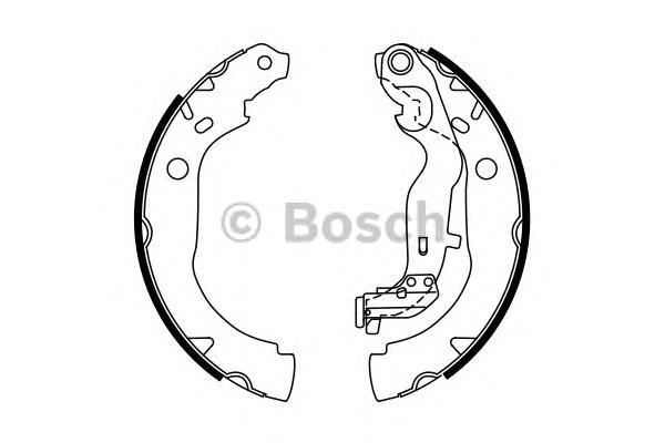 

Тормозные колодки Bosch барабанные для Renault Duster 1.6/1.6dci 2010- 986487774