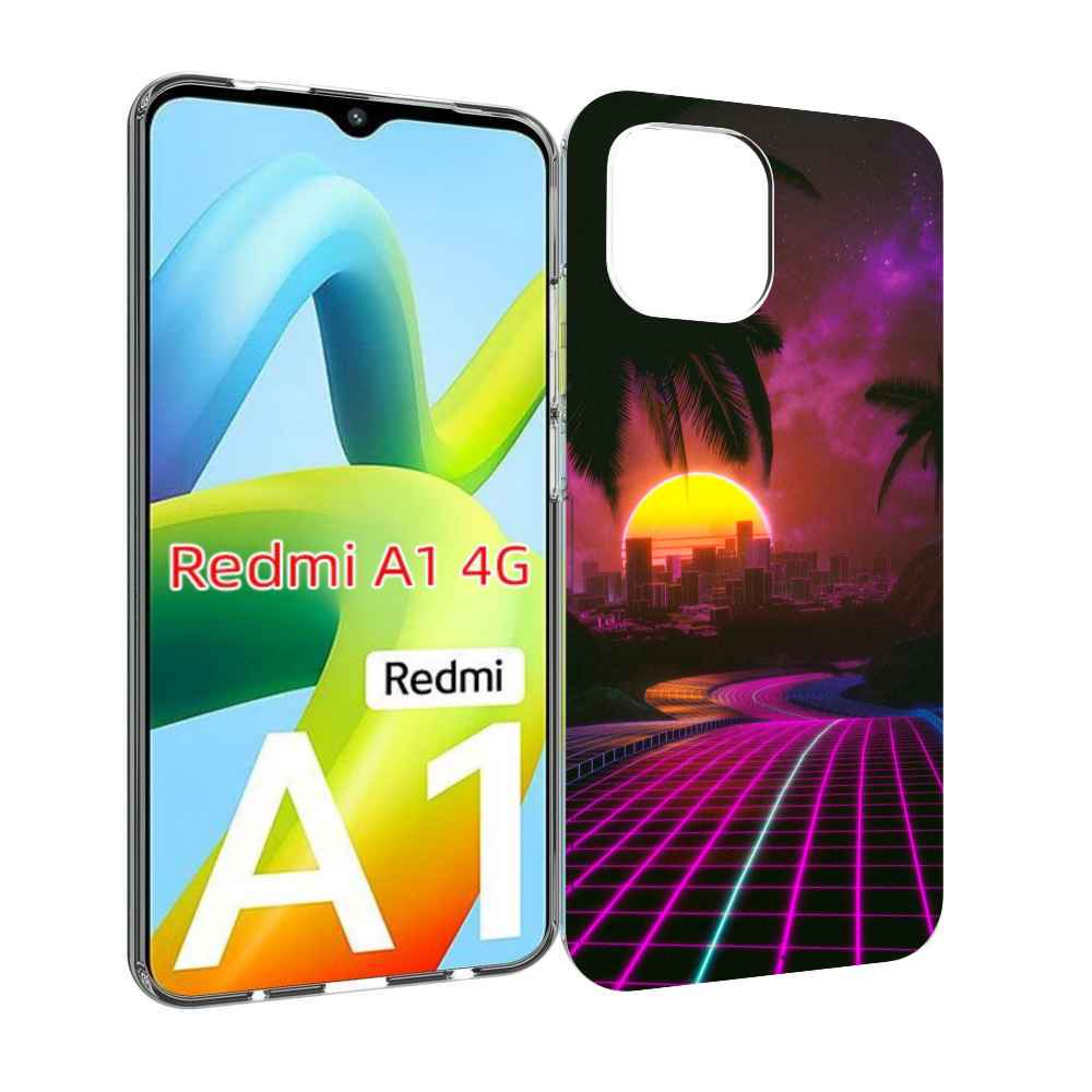 

Чехол Mypads Хотлайнмайами 2 Для Xiaomi Redmi A1, Прозрачный, Tocco
