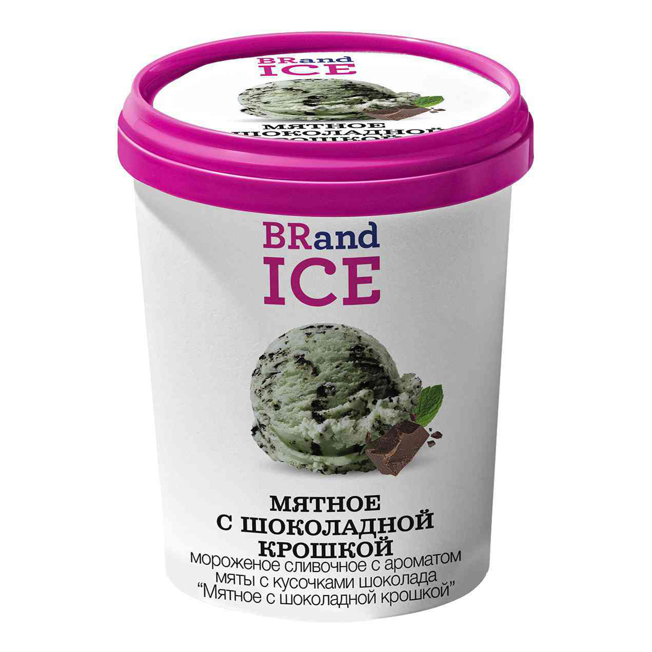 

Мороженое сливочное Brand Ice Мятное с шоколадной крошкой 300 г