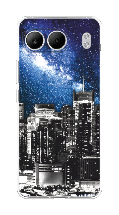 

Чехол на OnePlus Nord 4 5G "Космический Нью-Йорк", Синий;серый, 155250-1
