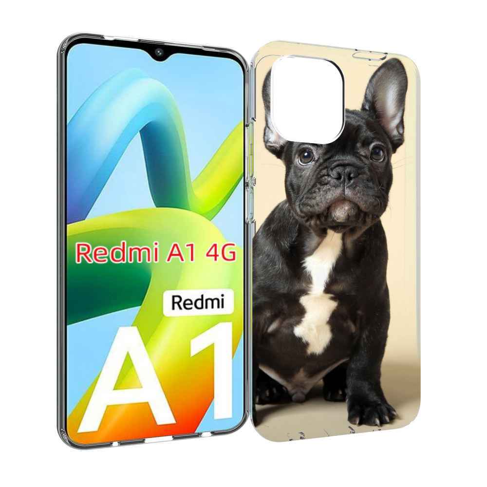 

Чехол Mypads Французскии Бульдог Для Xiaomi Redmi A1, Прозрачный, Tocco
