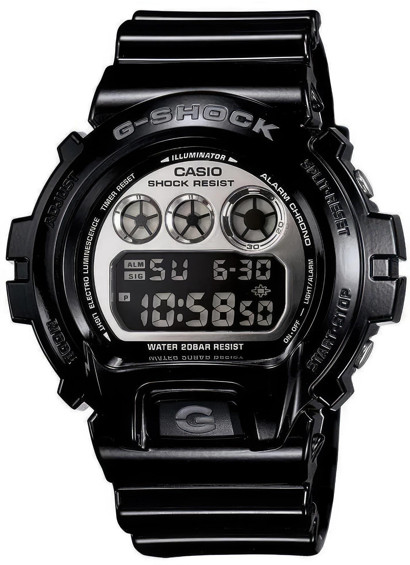 

Наручные часы мужские Casio DW-6900NB-1E, DW-6900NB-1E