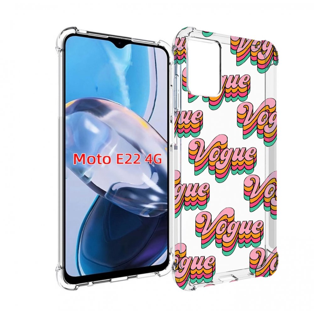 

Чехол MyPads вогуе для Motorola Moto E22 4G / E22i 4G, Прозрачный, Tocco