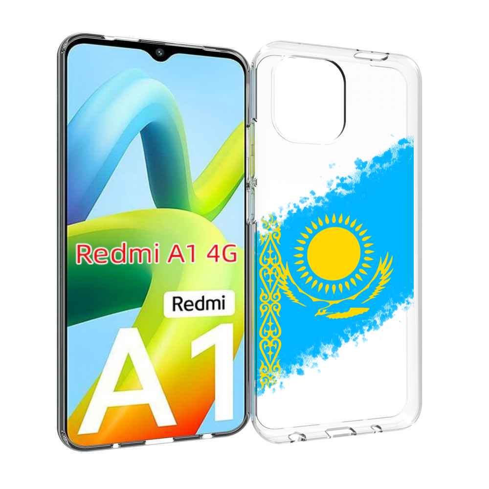 

Чехол Mypads Флаг Казахстана Для Xiaomi Redmi A1, Прозрачный, Tocco