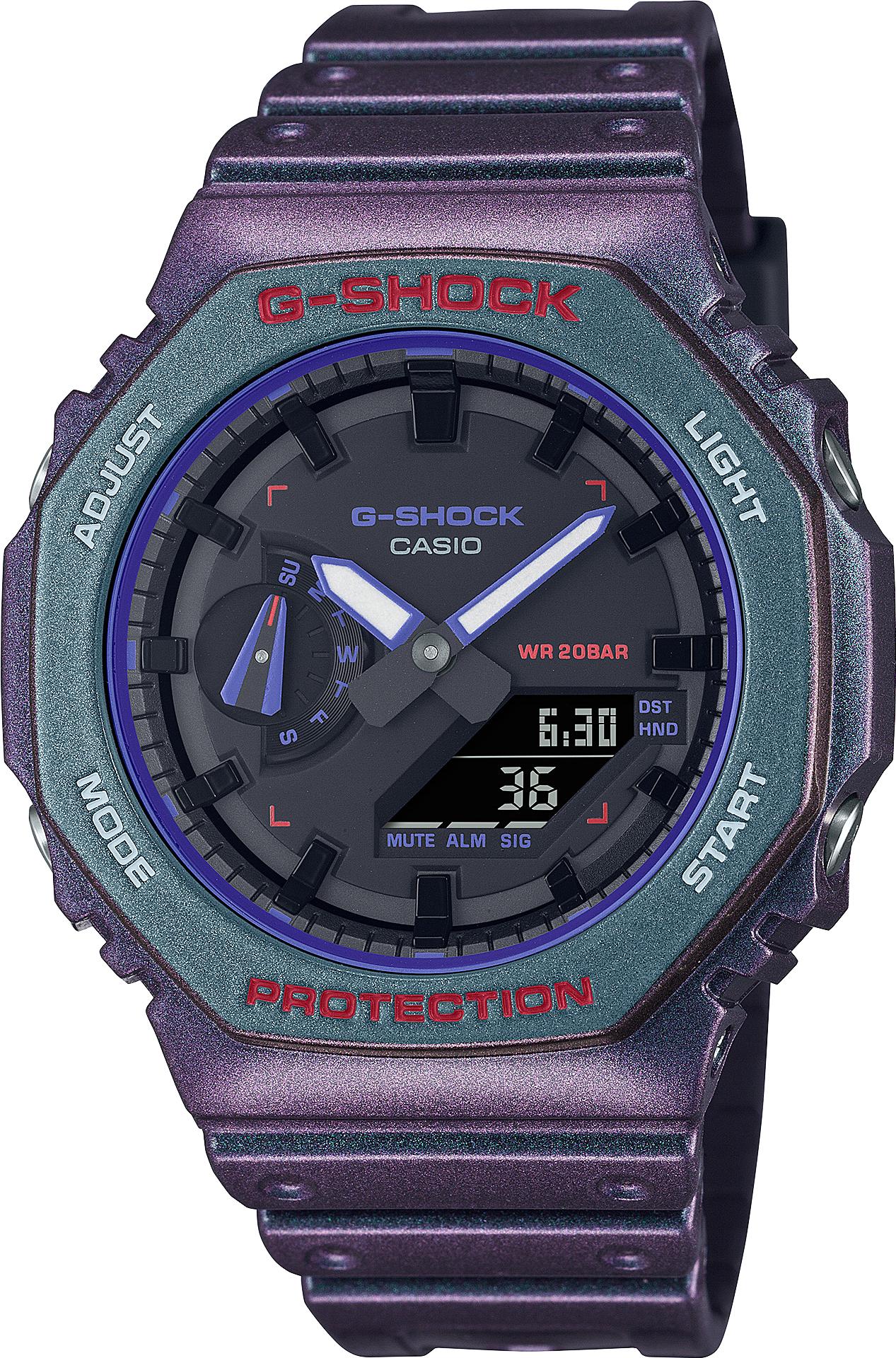 

Наручные часы мужские Casio GA-2100AH-6A, GA-2100AH-6A