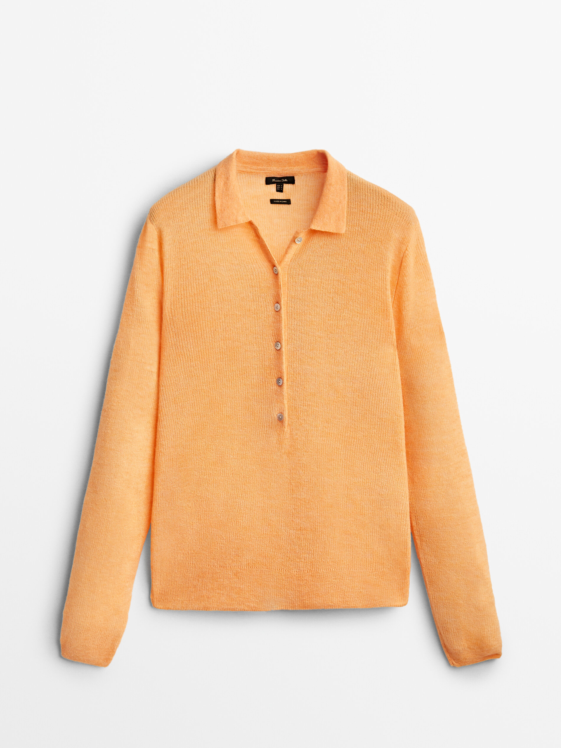 

Джемпер женский Massimo Dutti 05608613643 оранжевый L, 05608613643