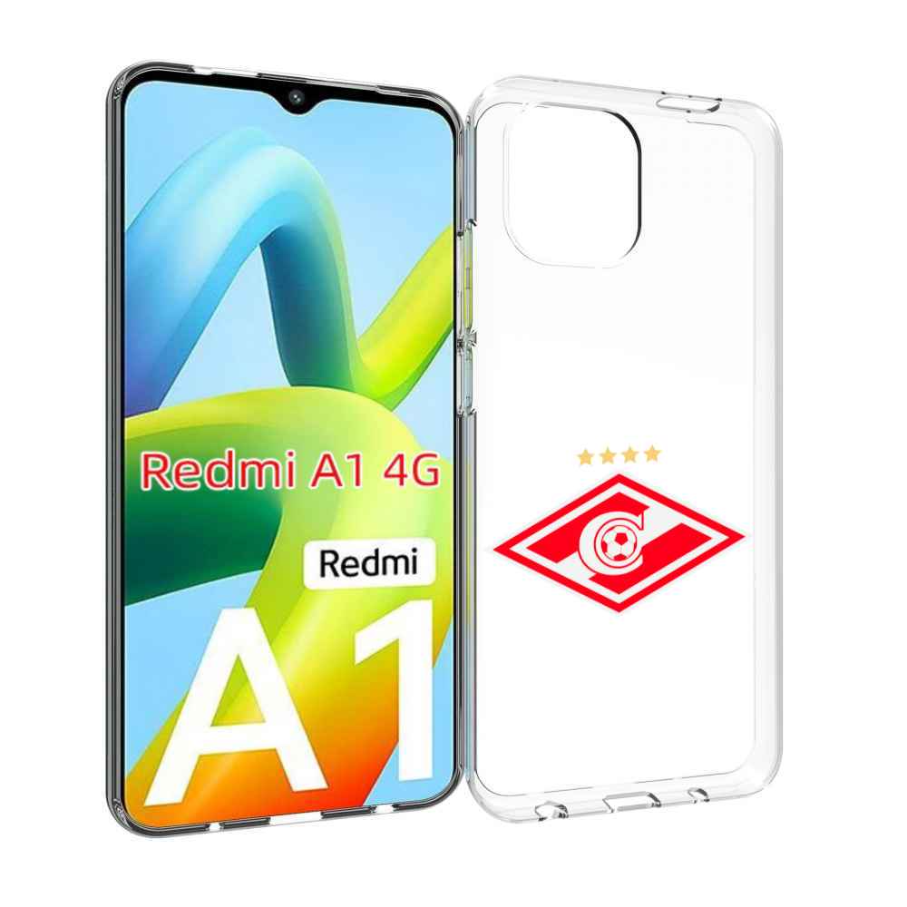 

Чехол Mypads Фк Спартак 1 Для Xiaomi Redmi A1, Прозрачный, Tocco