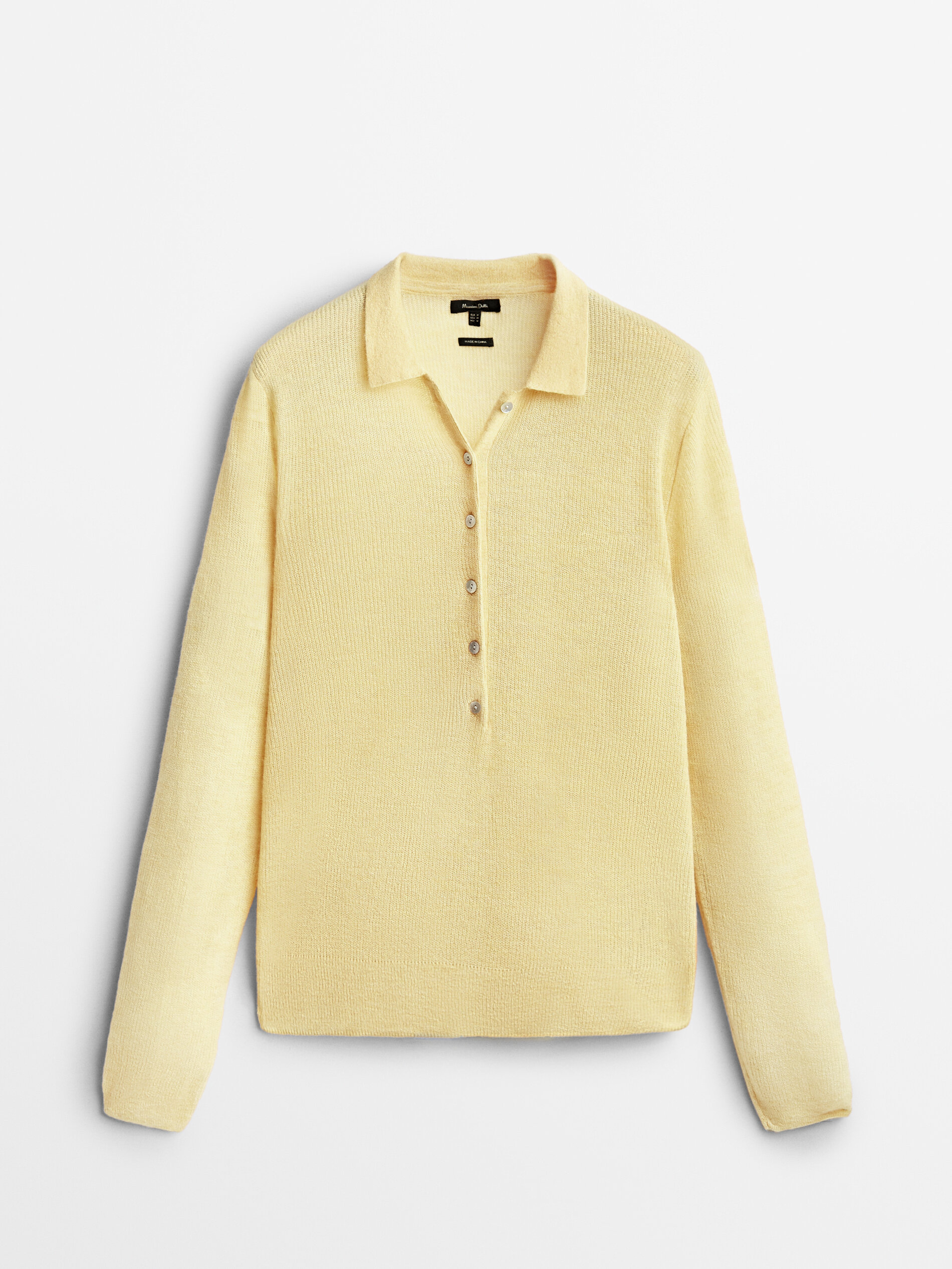 

Джемпер женский Massimo Dutti 05608613321 желтый XS, 05608613321
