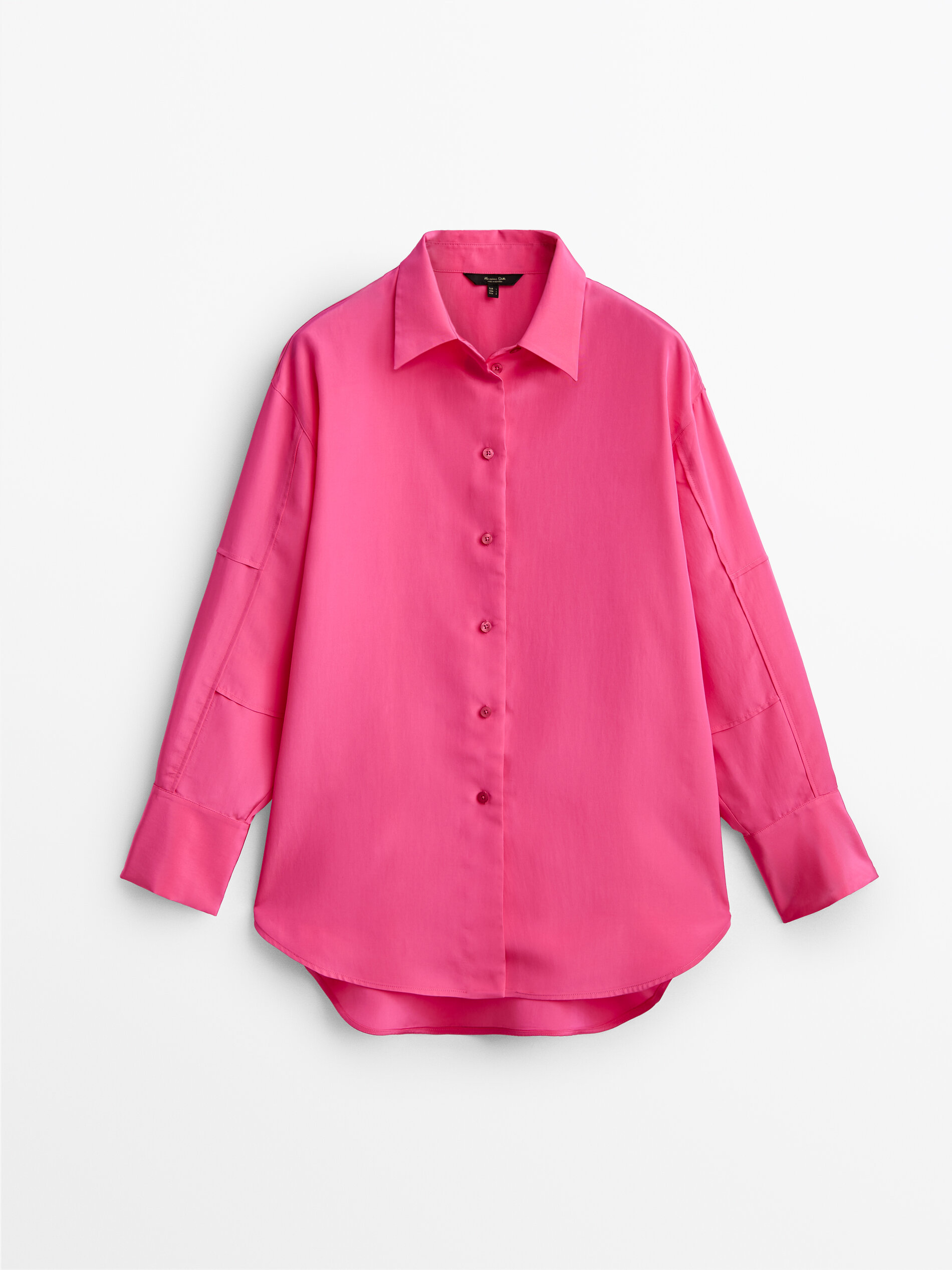 

Блуза женская Massimo Dutti 05149571630 розовая L, 05149571630