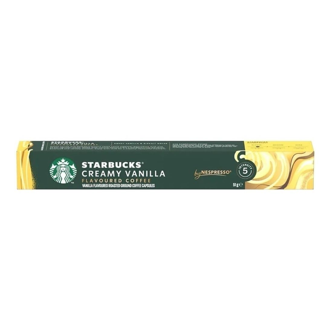 Кофе StarbuСks Сreamy Vanilla в капсулах 5 г х 10 шт Starbucks