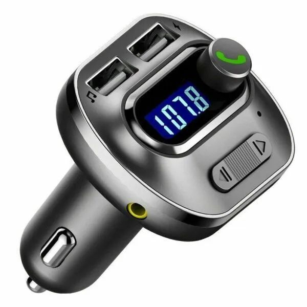Автомобильный Bluetooth FM модулятор, поддержкой USB и micro SD