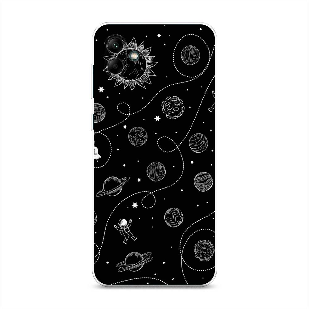 

Чехол Awog на Samsung Galaxy A04 / Самсунг A04 "В невесомости", 2107050-4