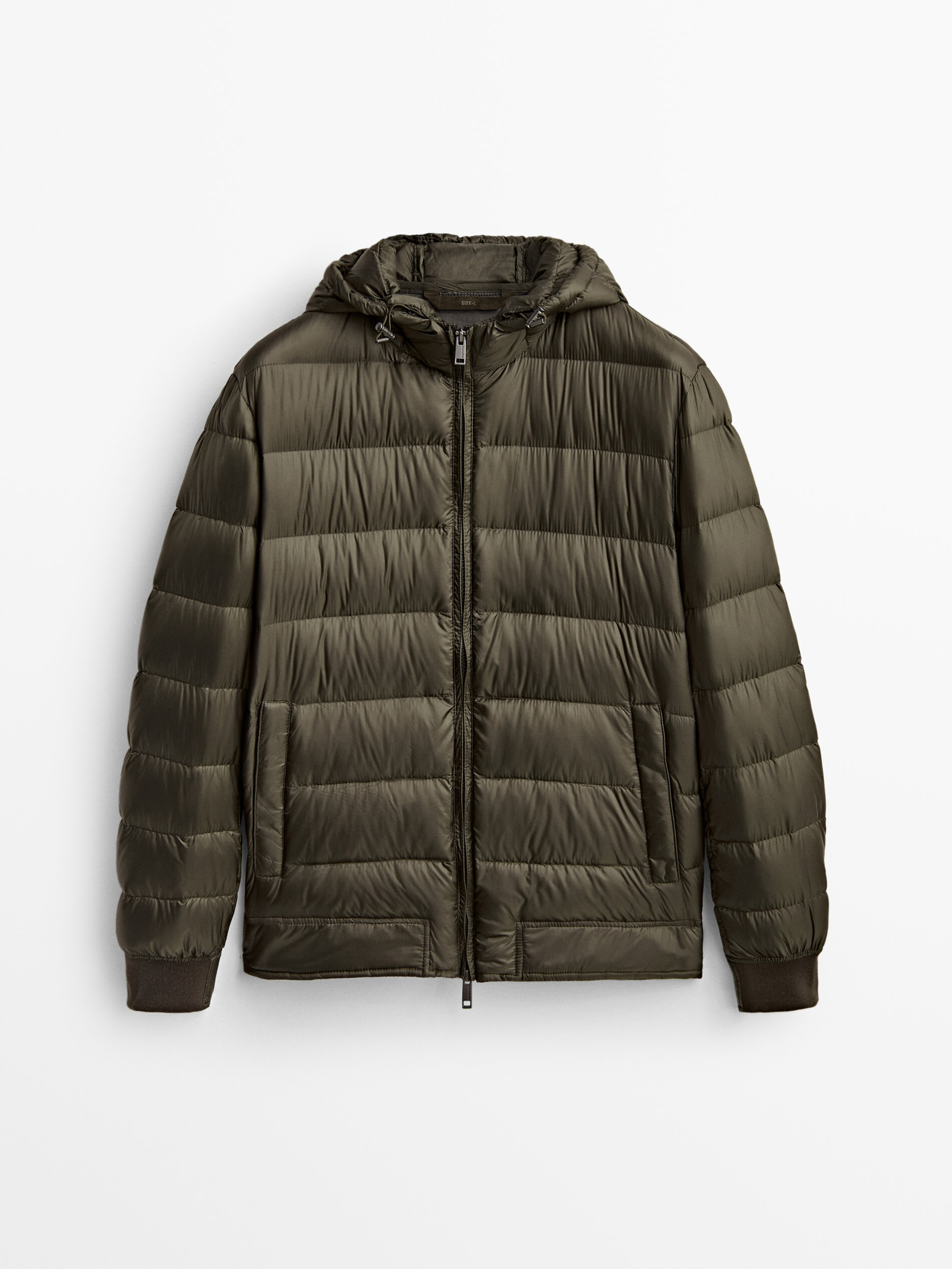 

Куртка мужская Massimo Dutti 03402230700 коричневая 2XL, 03402230700