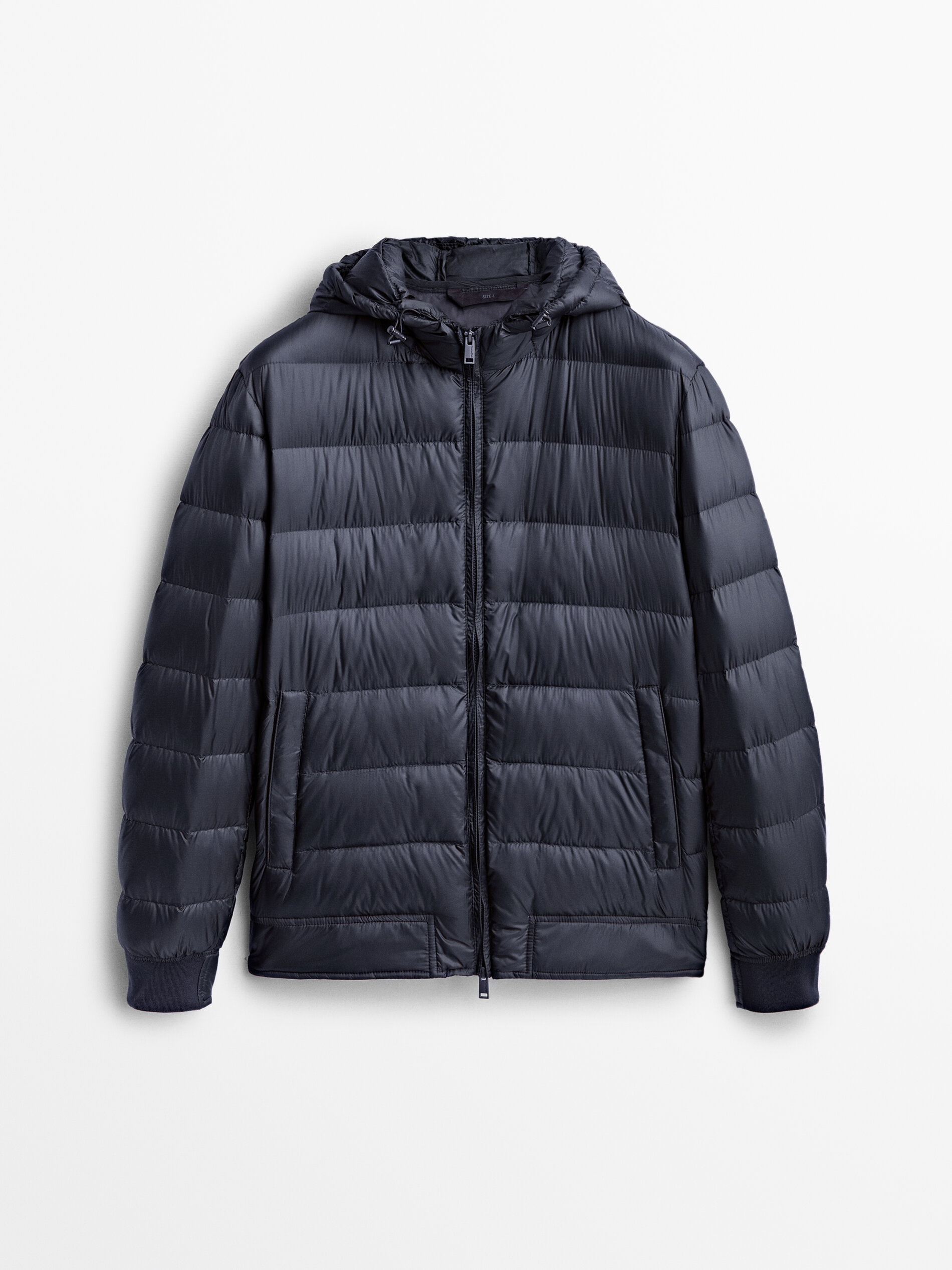 

Куртка мужская Massimo Dutti 03402230401 синяя XL, 03402230401