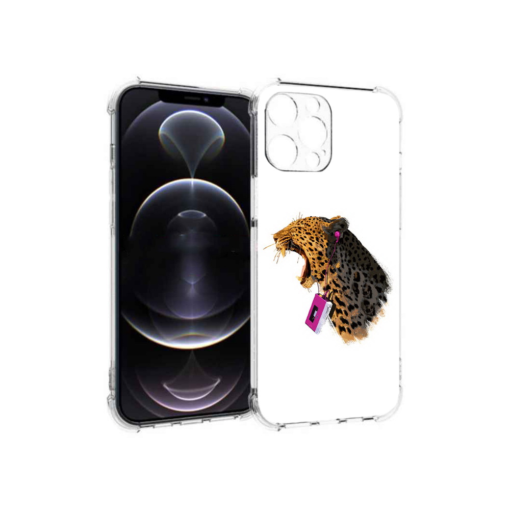 

Чехол MyPads Tocco для Apple iPhone 13 Pro Max MP3 (PT163170.617.19), Прозрачный, Tocco