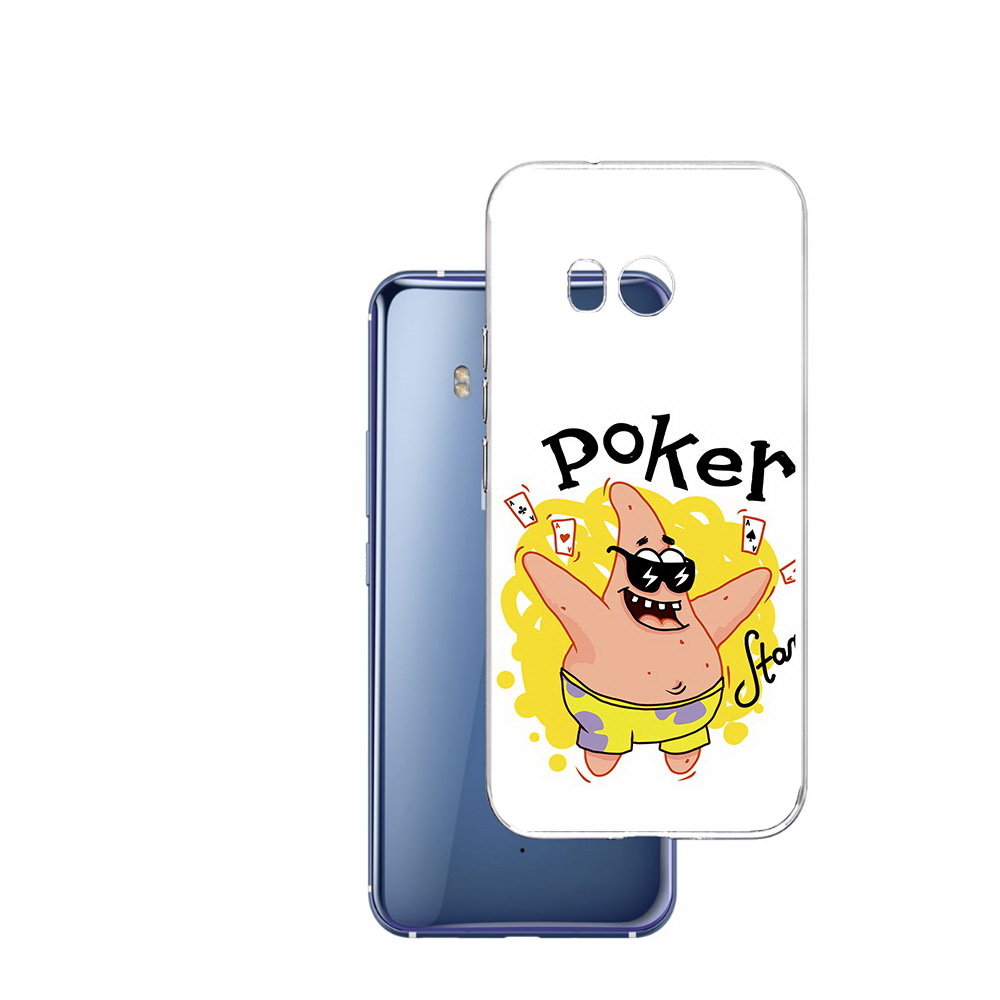 

Чехол MyPads Tocco для HTC U11 Патрик, Прозрачный, Tocco