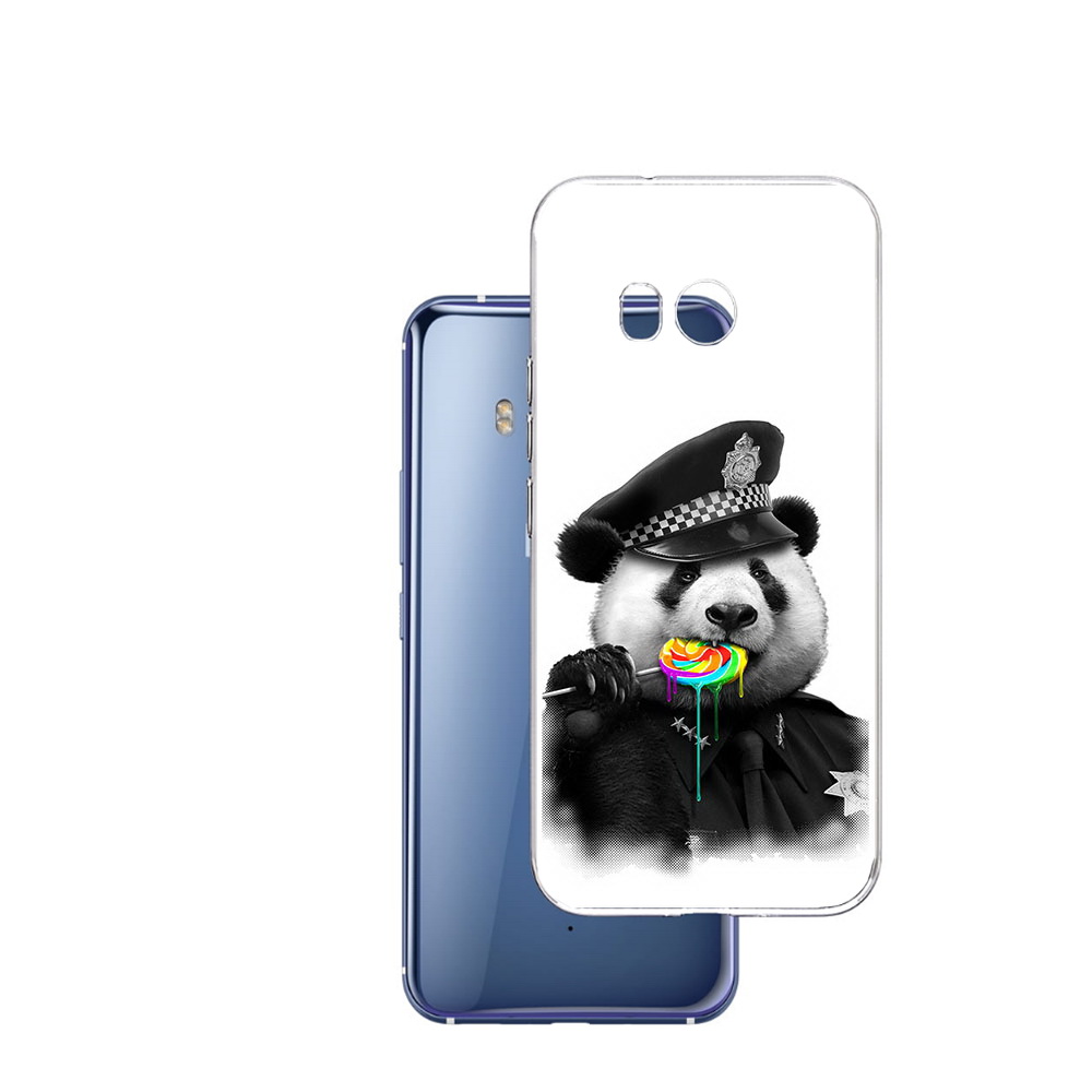 

Чехол MyPads Tocco для HTC U11 Панда полиция, Прозрачный, Tocco