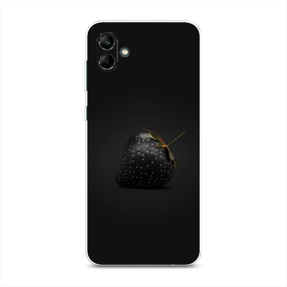 

Чехол Awog на Samsung Galaxy A04 / Самсунг A04 "Черная клубника", 2107050-10