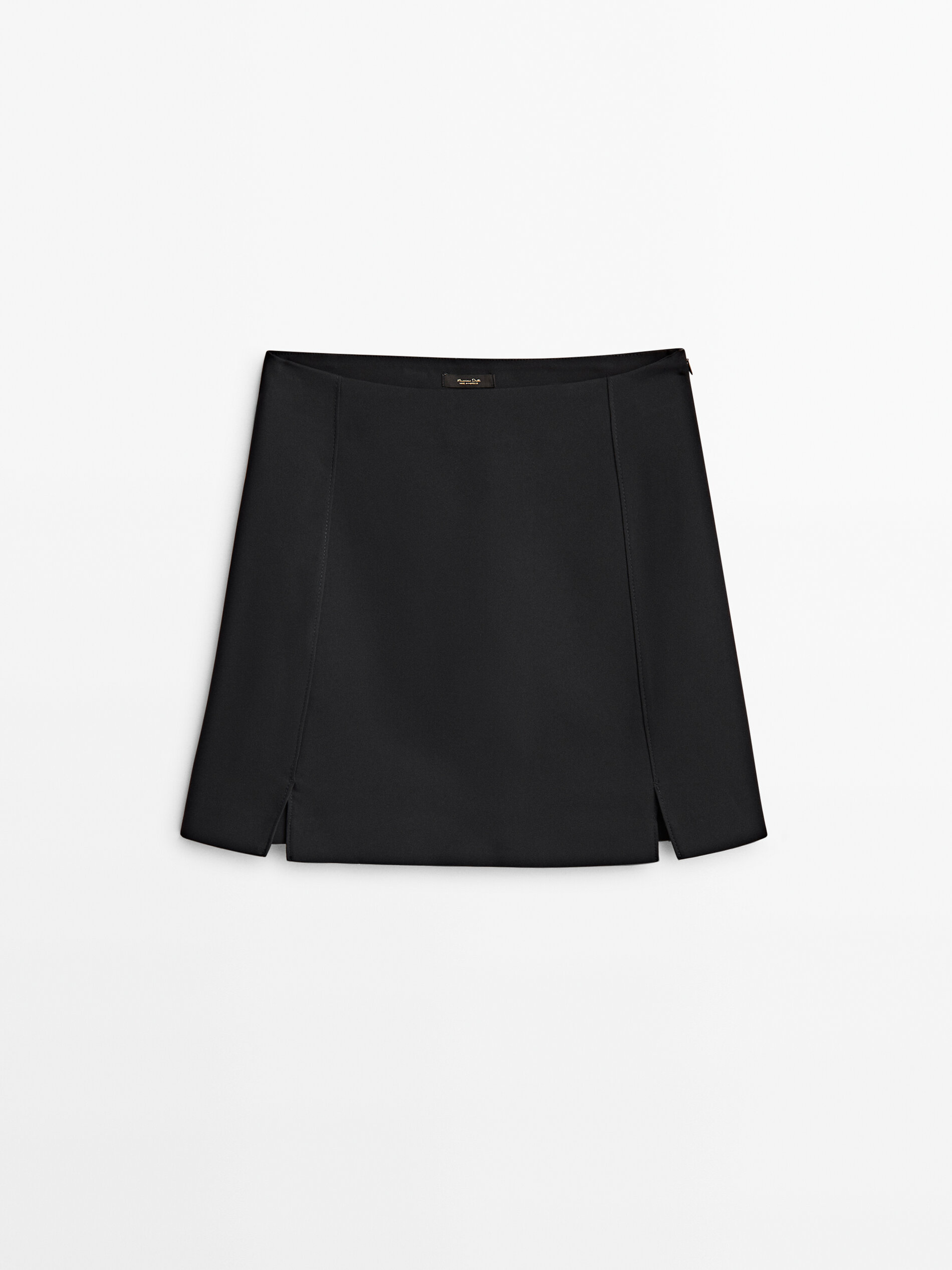 

Юбка женская Massimo Dutti 05201702800 черная XS, 05201702800