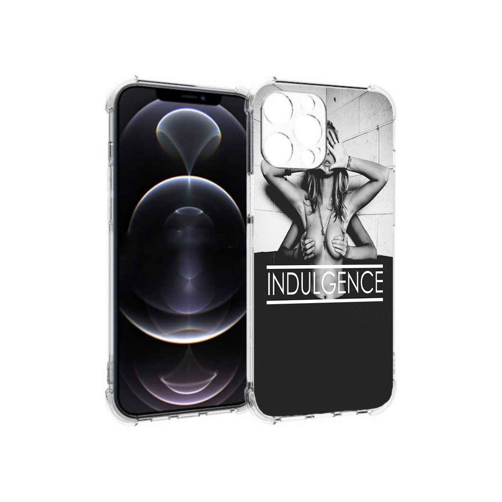 

Чехол MyPads Tocco для Apple iPhone 13 Pro Max Страсть (PT163170.617.163), Прозрачный, Tocco