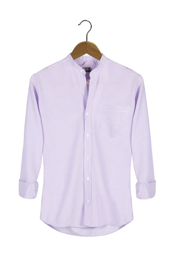 Рубашка мужская Terapi Men 25620 фиолетовая 3XL (доставка из-за рубежа)