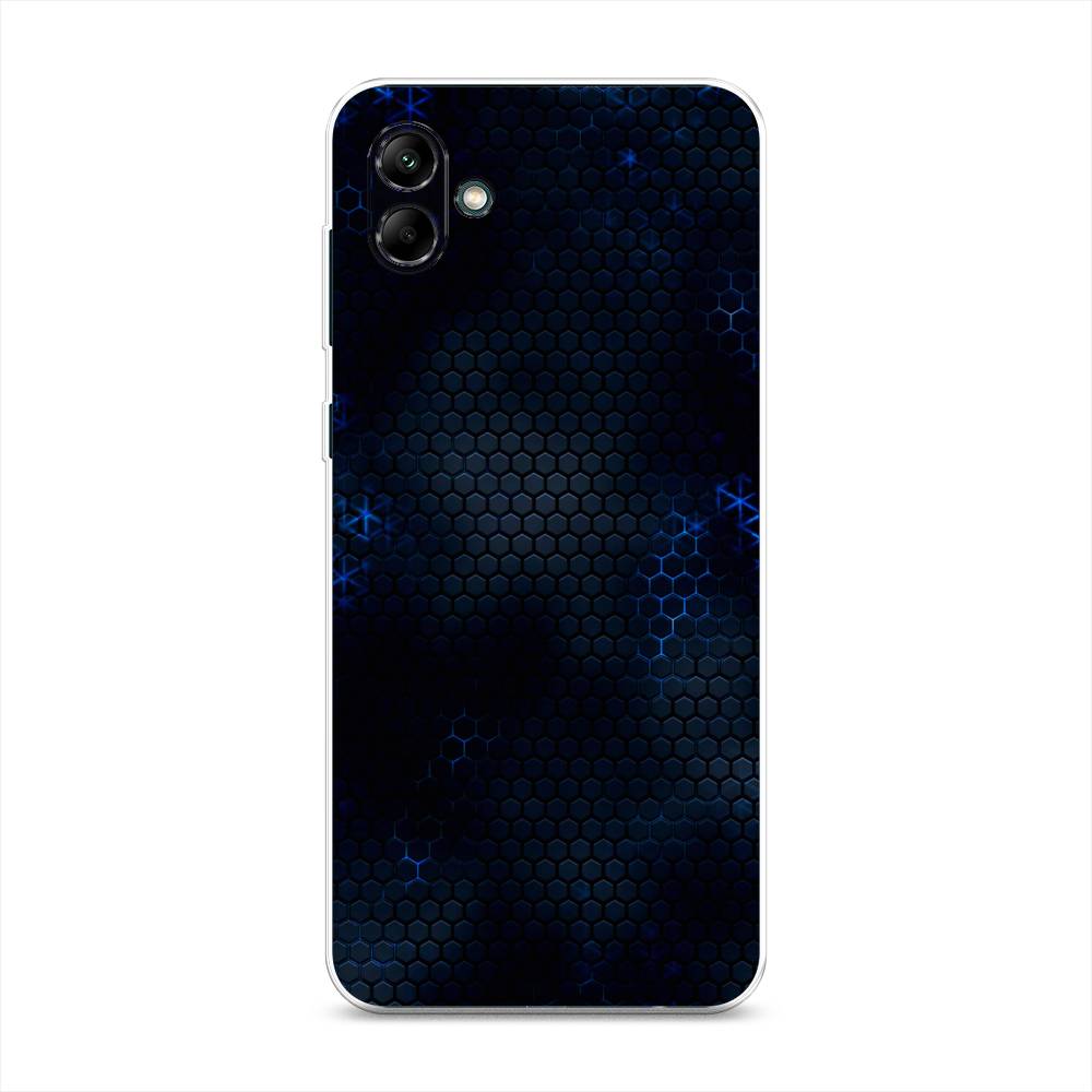 

Чехол Awog на Samsung Galaxy A04 / Самсунг A04 "Фон соты синие", 2107050-3